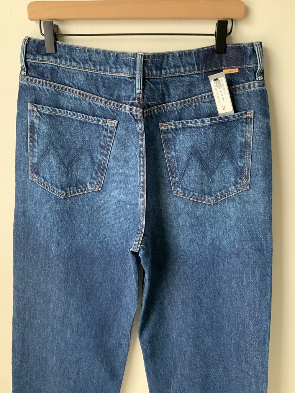 NWT MOTHER SUPERIOR Jeans Spitfire Nerdy Cuff Did You Bring Me Anything? Size 28 - Picture 5 of 14